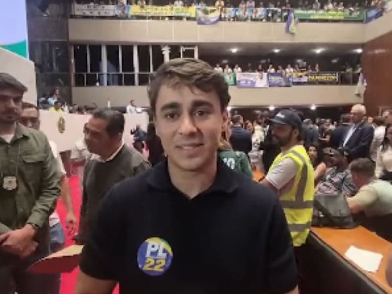 Nikolas nega ruptura entre Michelle e Flávio Bolsonaro e defende foco nas eleições