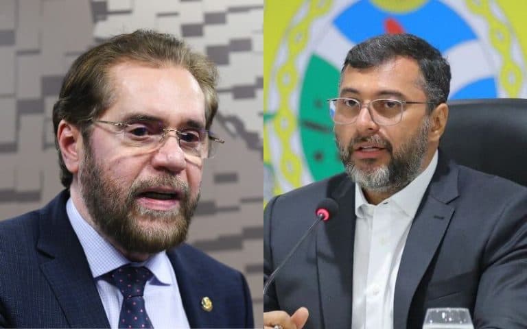 Plínio Valério e Wilson Lima lideram intenção de voto na segunda vaga ao Senado