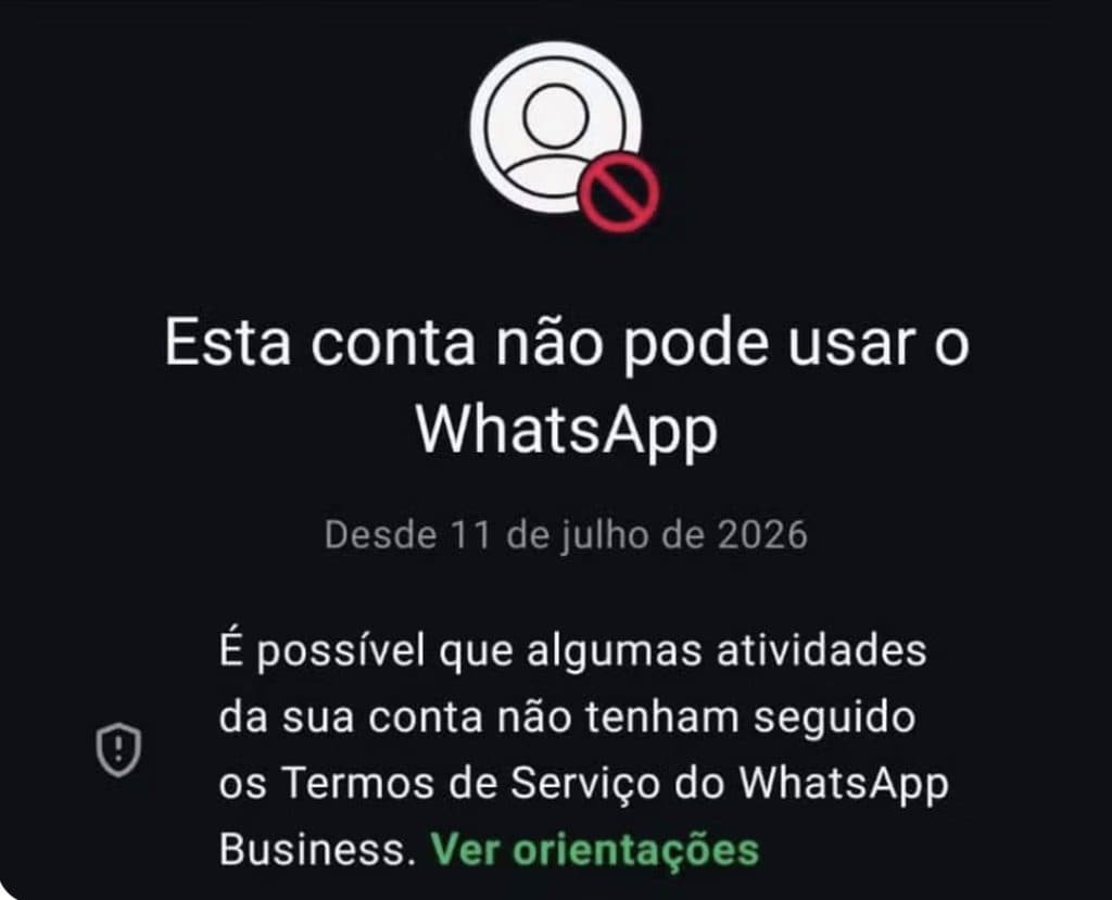 Bloqueios do WhatsApp deixam usuários sem acesso a contas