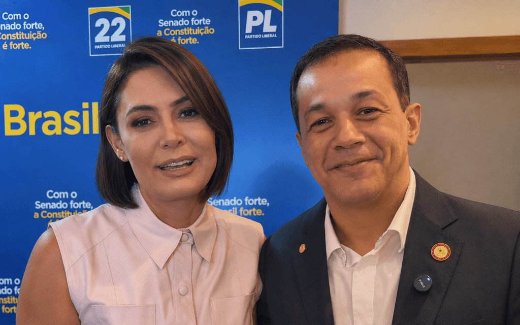 Michelle reforça apoio a Maria do Carmo durante encontro do PL