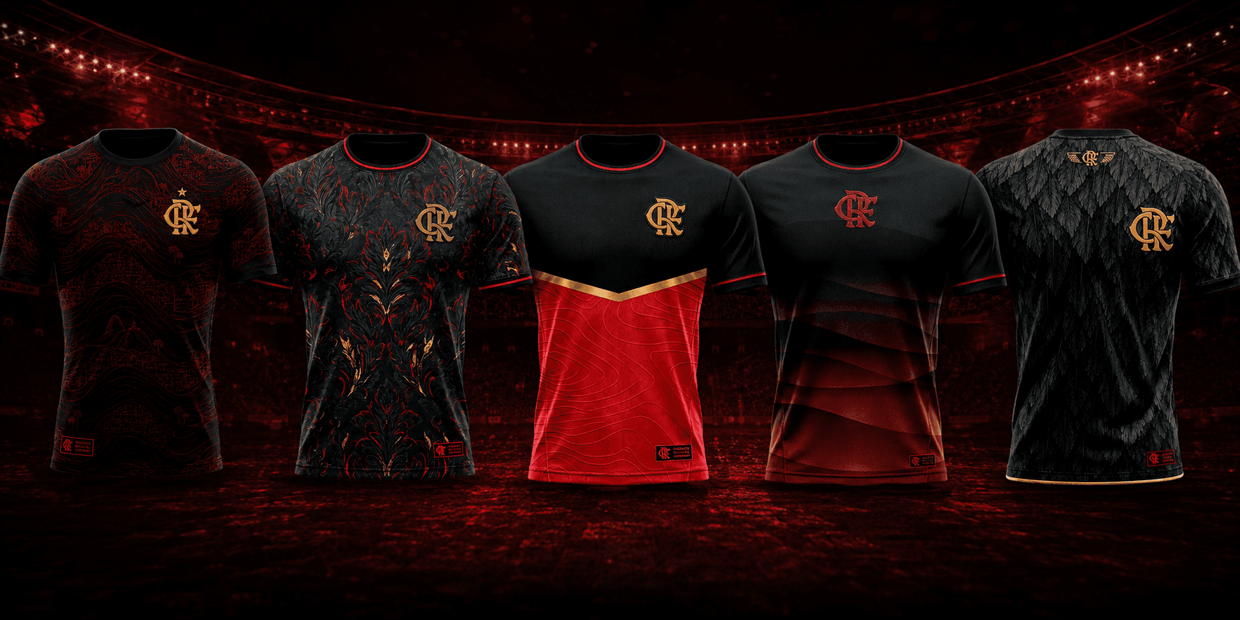 Flamengo escolhe dez finalistas de concurso para nova camisa do clube