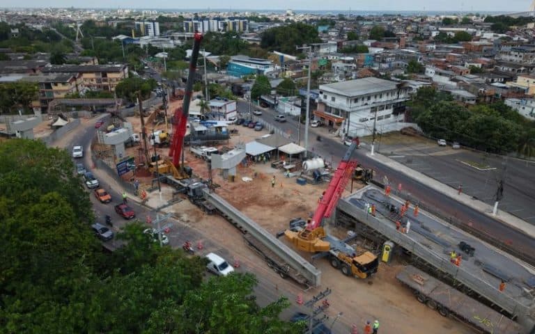 Obras do Passarão mudam rotas de ônibus em Manaus; veja as linhas afetadas