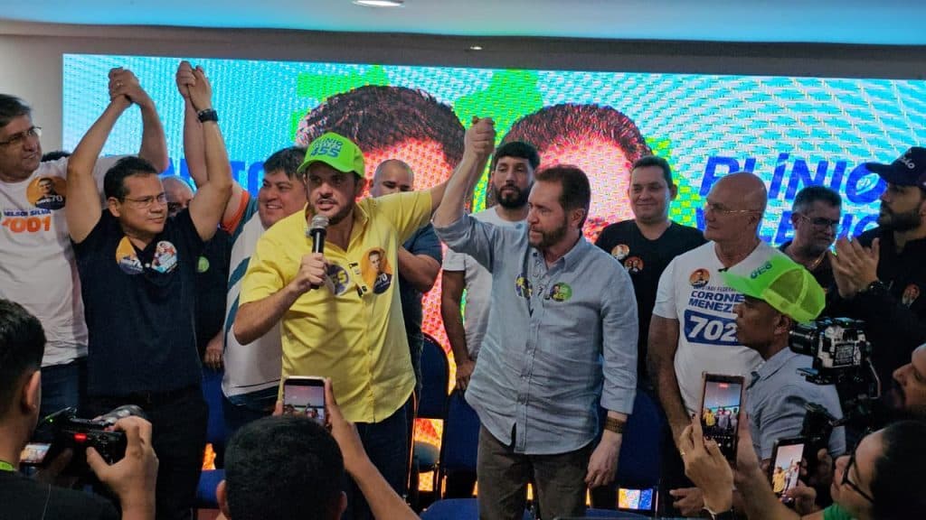 Com apoio de Renato Junior, Plínio afirma que precisa continuar no Senado