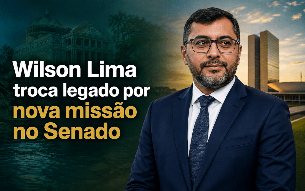 Wilson Lima troca legado por nova missão no Senado