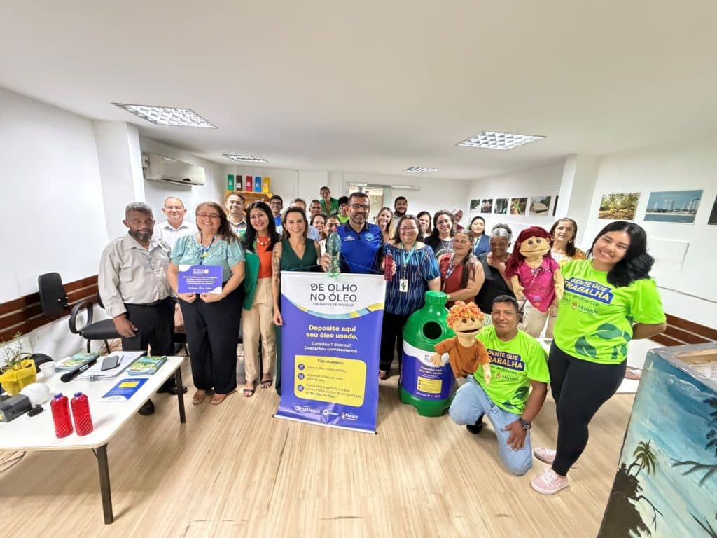 Programa cria pontos de coleta de óleo de cozinha em Manaus; saiba onde