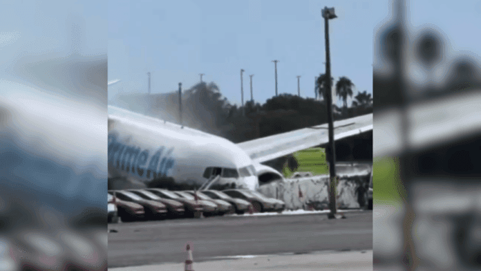 Acidente com avião da Amazon deixa pelo menos cinco mortos