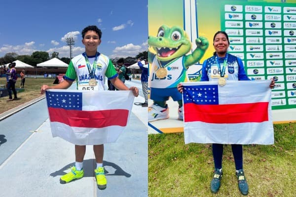 Atletas de Presidente Figueiredo conquistam ouro nos Jogos Escolares Brasileiros 2026