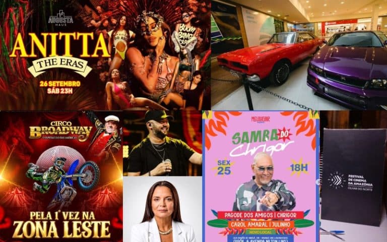 Agenda cultural: confira os eventos para curtir em Manaus neste fim de semana