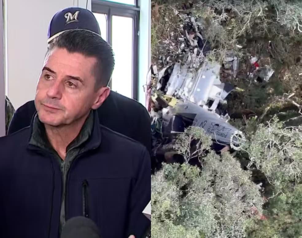 Sócio de Rick escapou de acidente com helicóptero