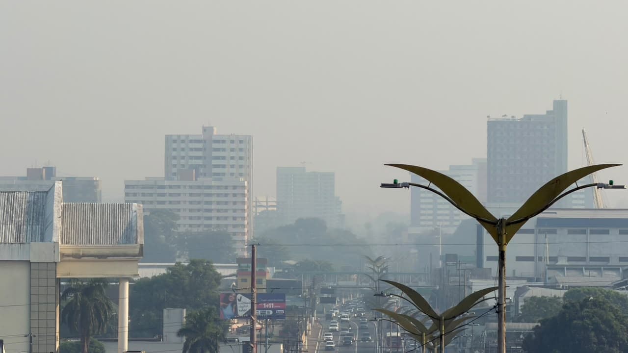 Fumaça em Manaus: capital tem a pior qualidade do ar de 2026