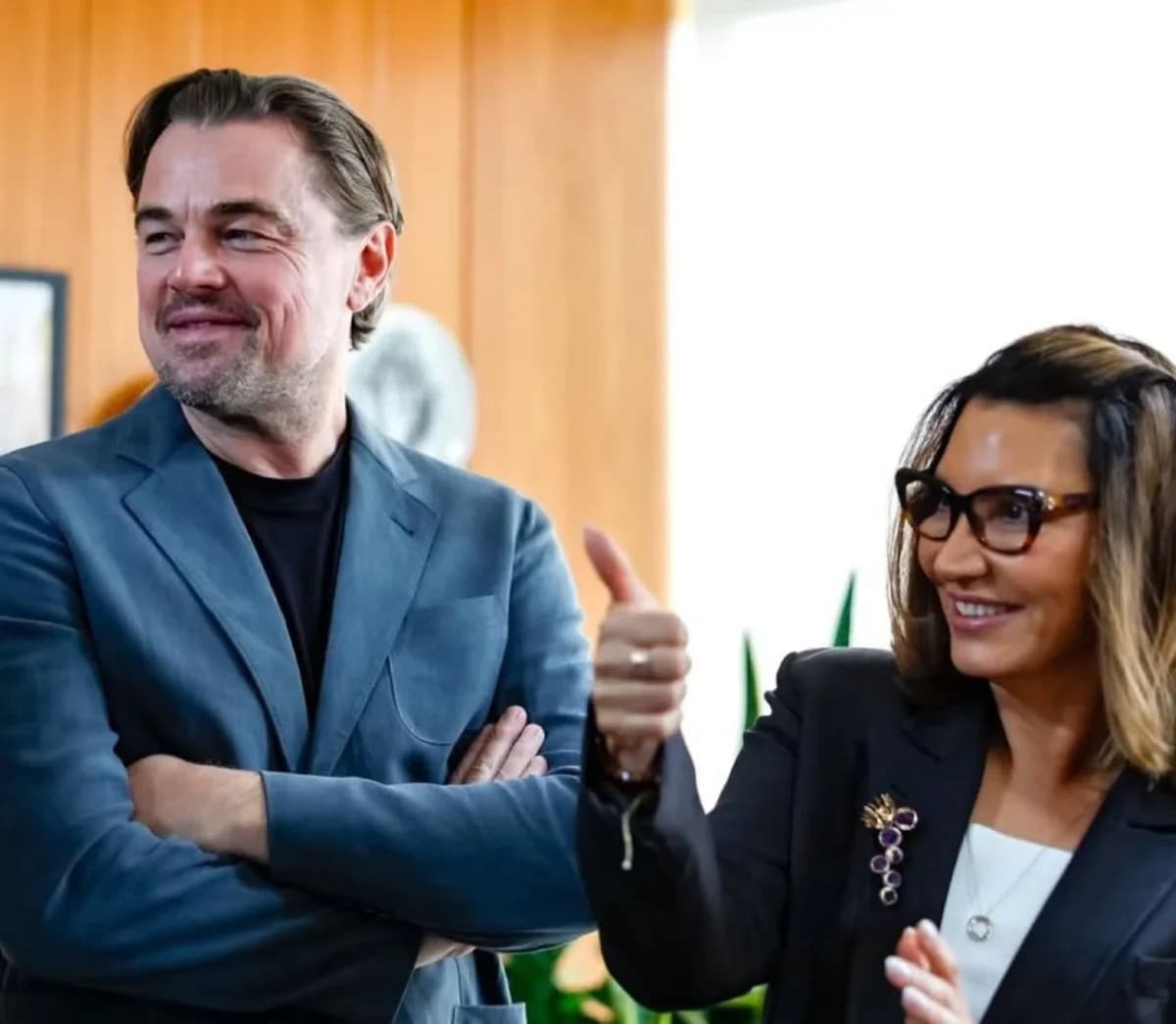Leonardo DiCaprio encontra Lula após visitar Pantanal e povos indígenas