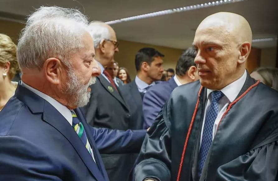 Lula diz que Moraes prestou “grandes serviços à democracia” no TSE