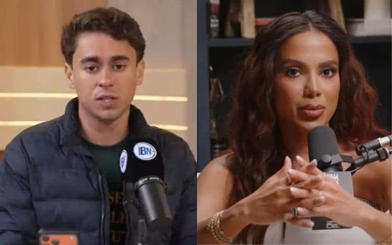 Nikolas Ferreira critica Anitta e outros artistas de esquerda: “são podres de alma”