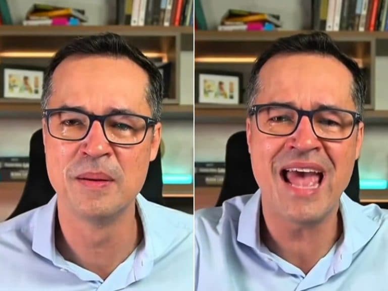 VÍDEO: Deltan chora e diz que foi censurado na campanha ao Senado