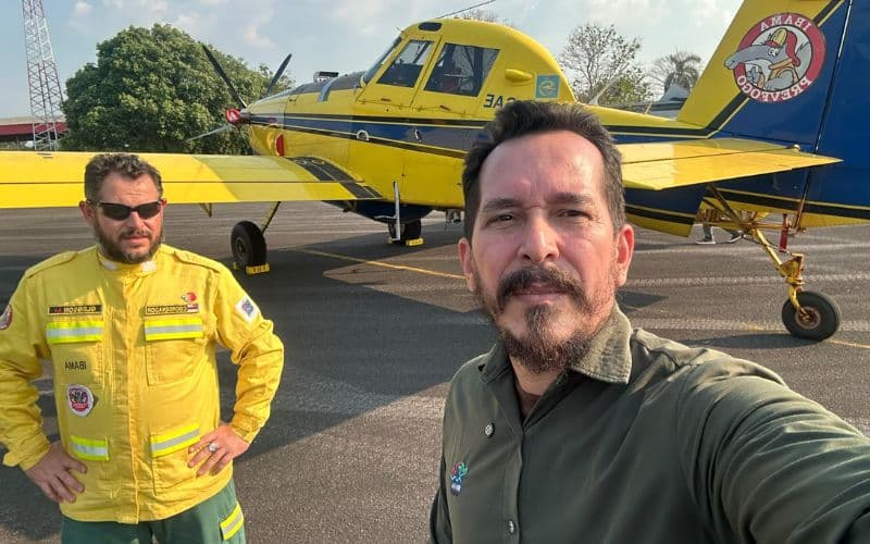 Ibama prioriza queimadas que afetam Manaus, diz superintendente
