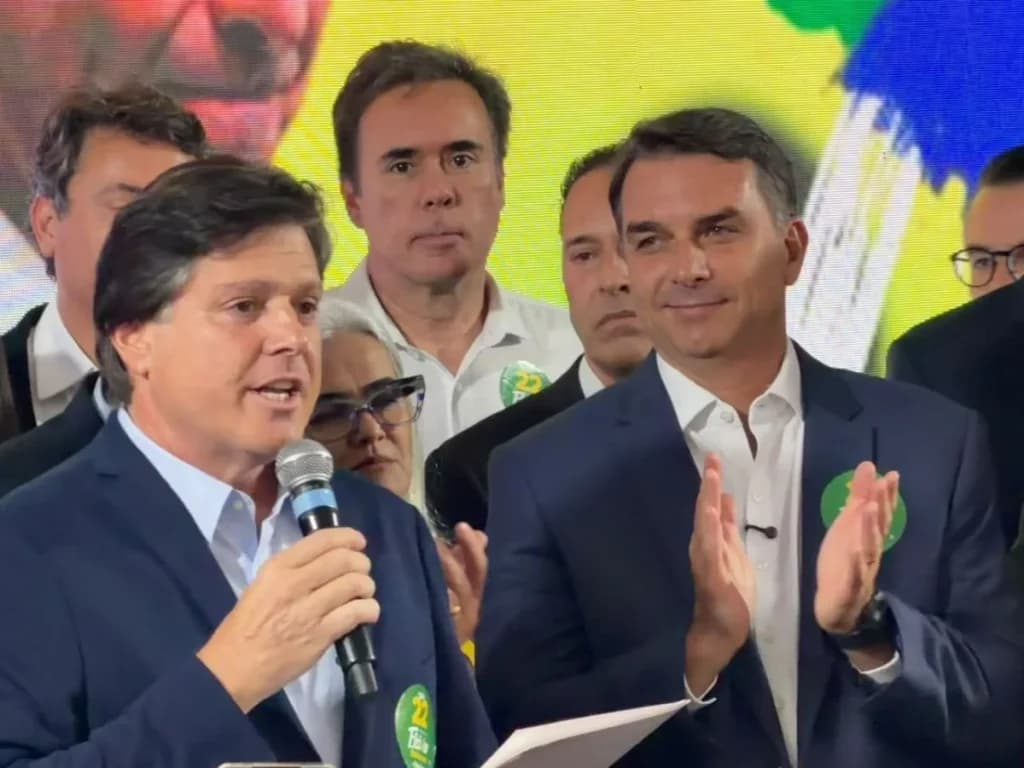 17 diretórios do MDB anunciam apoio a Flávio Bolsonaro no 2º turno