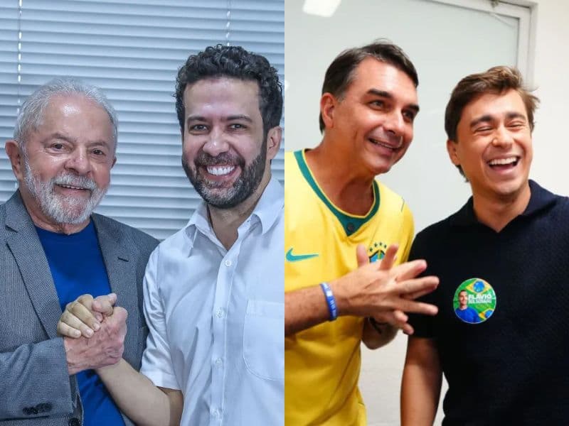 Nikolas e Janones: a disputa digital por trás das campanhas de Lula e Flávio