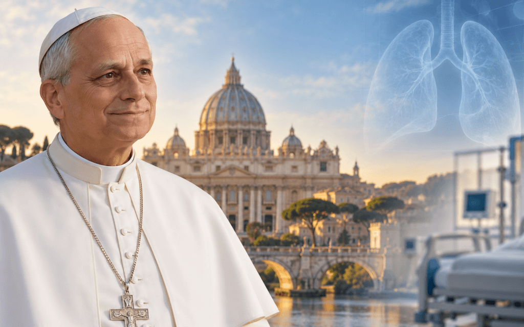 Vaticano confirma câncer de pulmão no papa Leão XIV