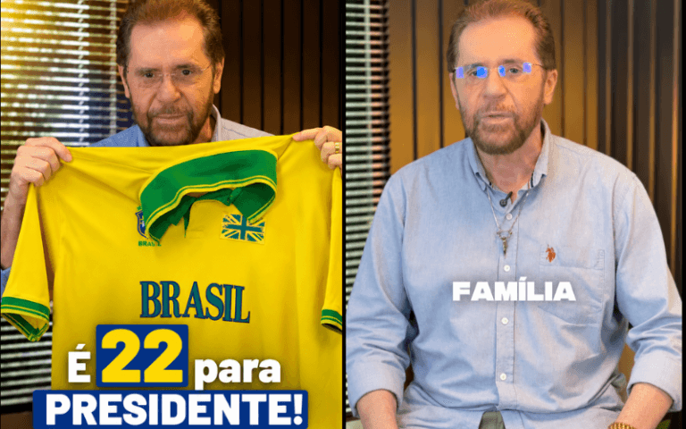 Plínio Valério declara voto em Flávio Bolsonaro no 2º turno