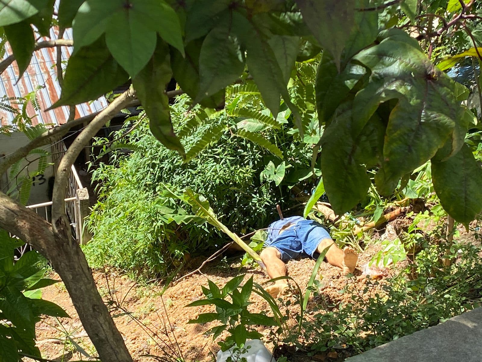 VEJA VÍDEO: Homem é encontrado morto com faca no peito no Petrópolis