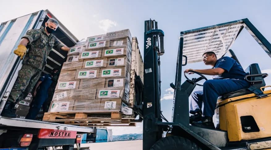 Brasil envia alimentos e remédios para as vítimas do conflito na Ucrânia