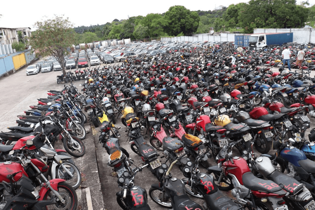 Visitação de veículos do novo leilão do Detran inicia na segunda