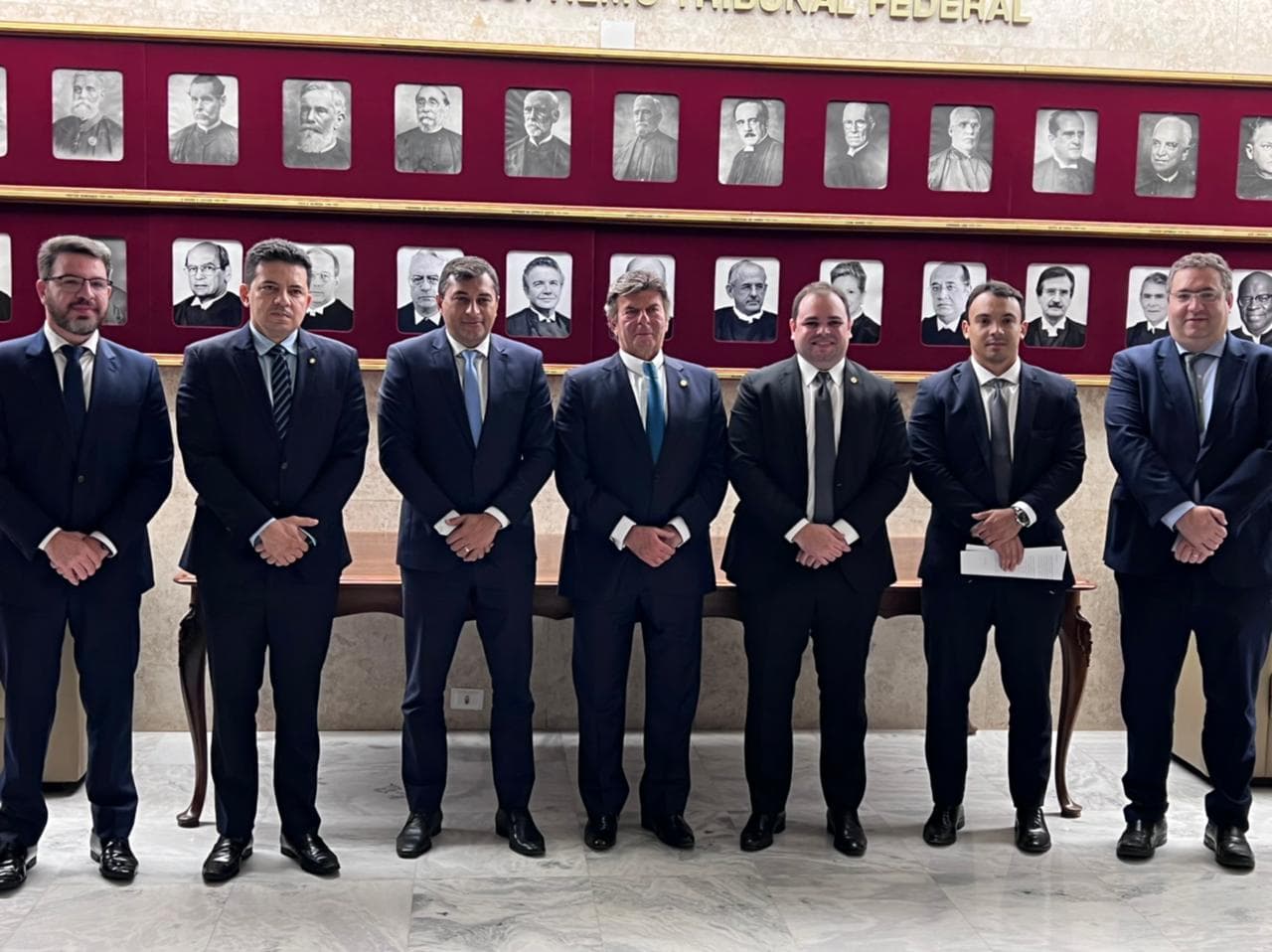 Wilson Lima se reúne com presidente do STF Luiz Fux e garante rapidez na análise das ADIs