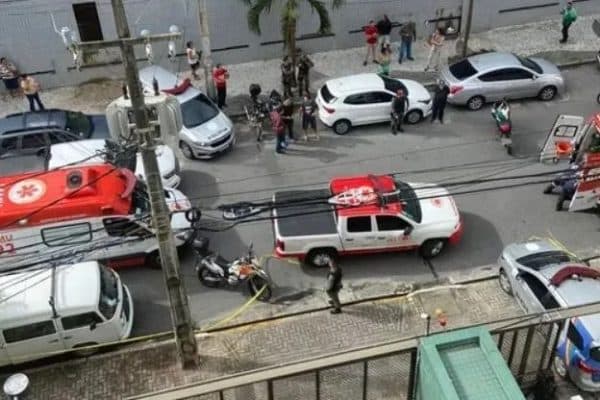 Homem invade prédio para atacar ex-mulher a tiros