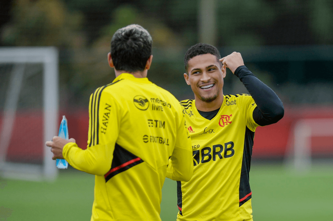 Flamengo pronto para enfrentar o Corinthians nesta terça-feira