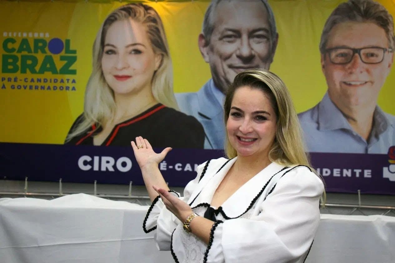 PDT lança Carol Braz ao Governo e Luiz Castro ao Senado no Amazonas