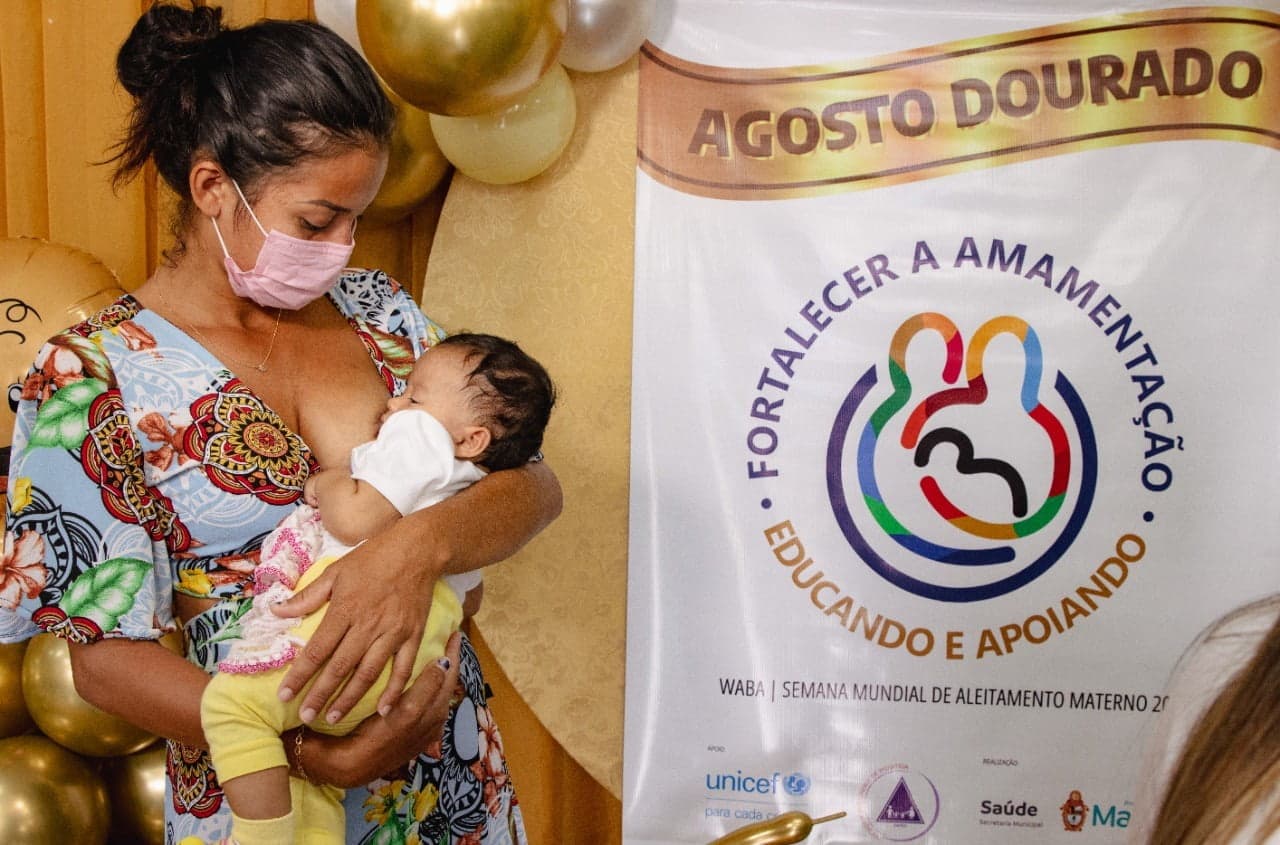“Agosto Dourado”: inicia campanha de incentivo ao aleitamento materno