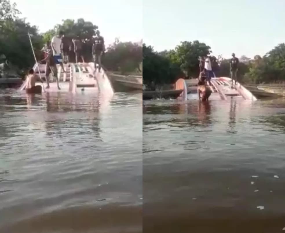 Três pessoas morrem após barco naufragar em Nhamundá