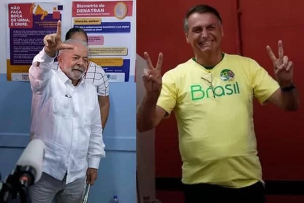 Confiantes na vitória, Lula e Bolsonaro votam logo cedo