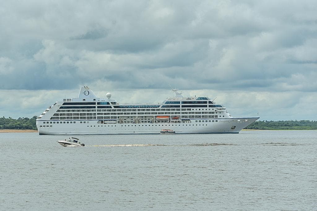 Primeiro navio da temporada de cruzeiro deixa Manaus hoje