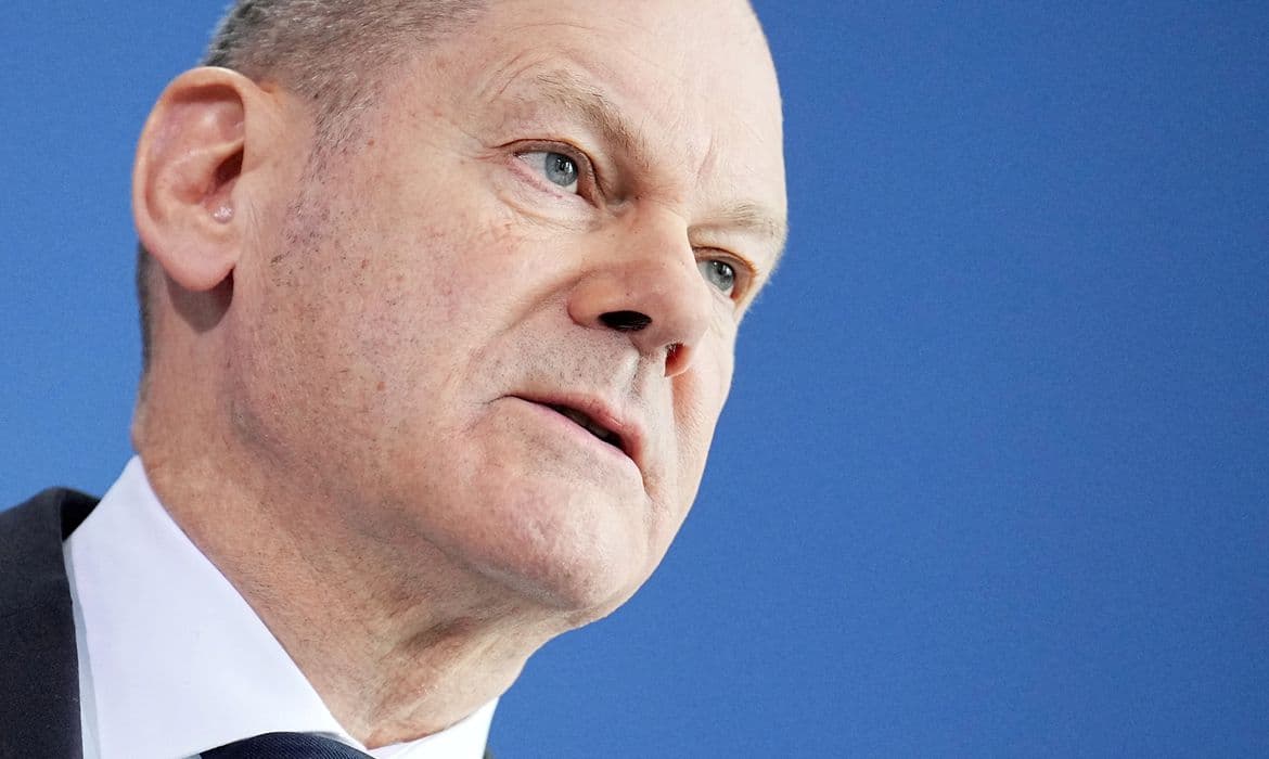 Olaf Scholz chega para encontros bilaterais com Lula