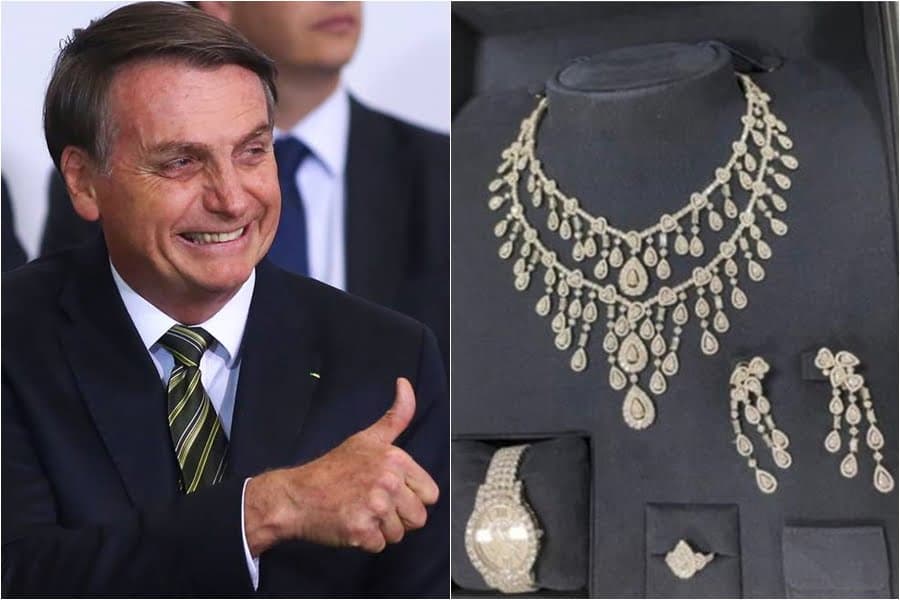 TCU proíbe Bolsonaro de usar ou vender joias da Arábia Saudita