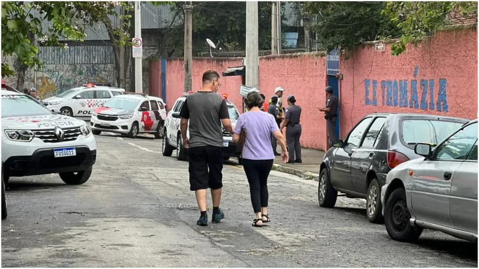 Aluno mata professora e deixa feridos em ataque à faca em escola de SP