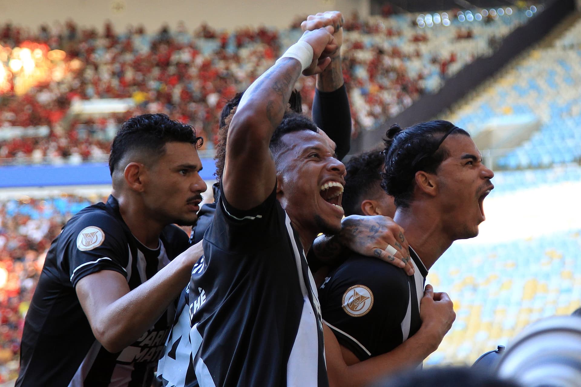 Botafogo vence o Flamengo e assume a liderança do Brasileirão