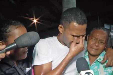 Preso injustamente homem comemora saída após 3 anos na cadeia