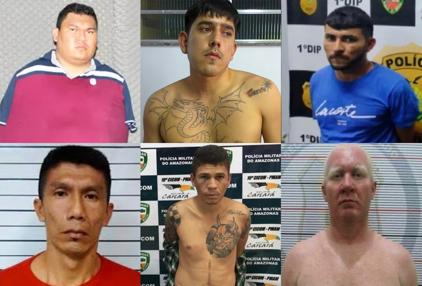 Saiba quem são os 13 presos do AM que serão transferidos para presídios federais