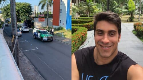 VÍDEO: Médico é surpreendido por criminosos e tem carro “crivado” de bala, em Manaus