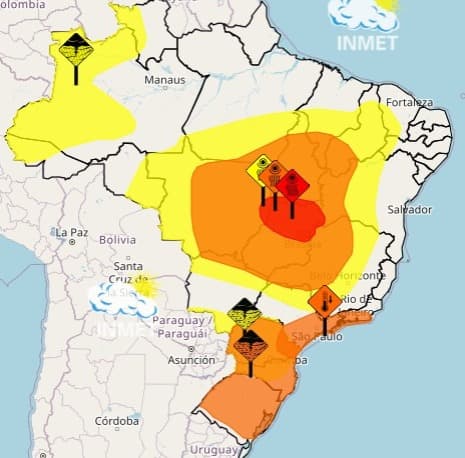 CUIDADO! Tocantins tem alertas de baixíssima umidade e perigo para a saúde