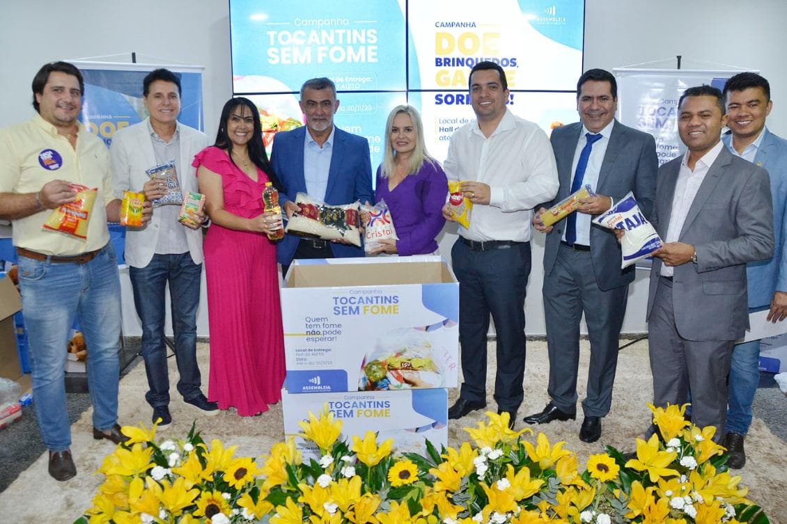Assembleia Legislativa lança campanha contra a fome no Tocantins