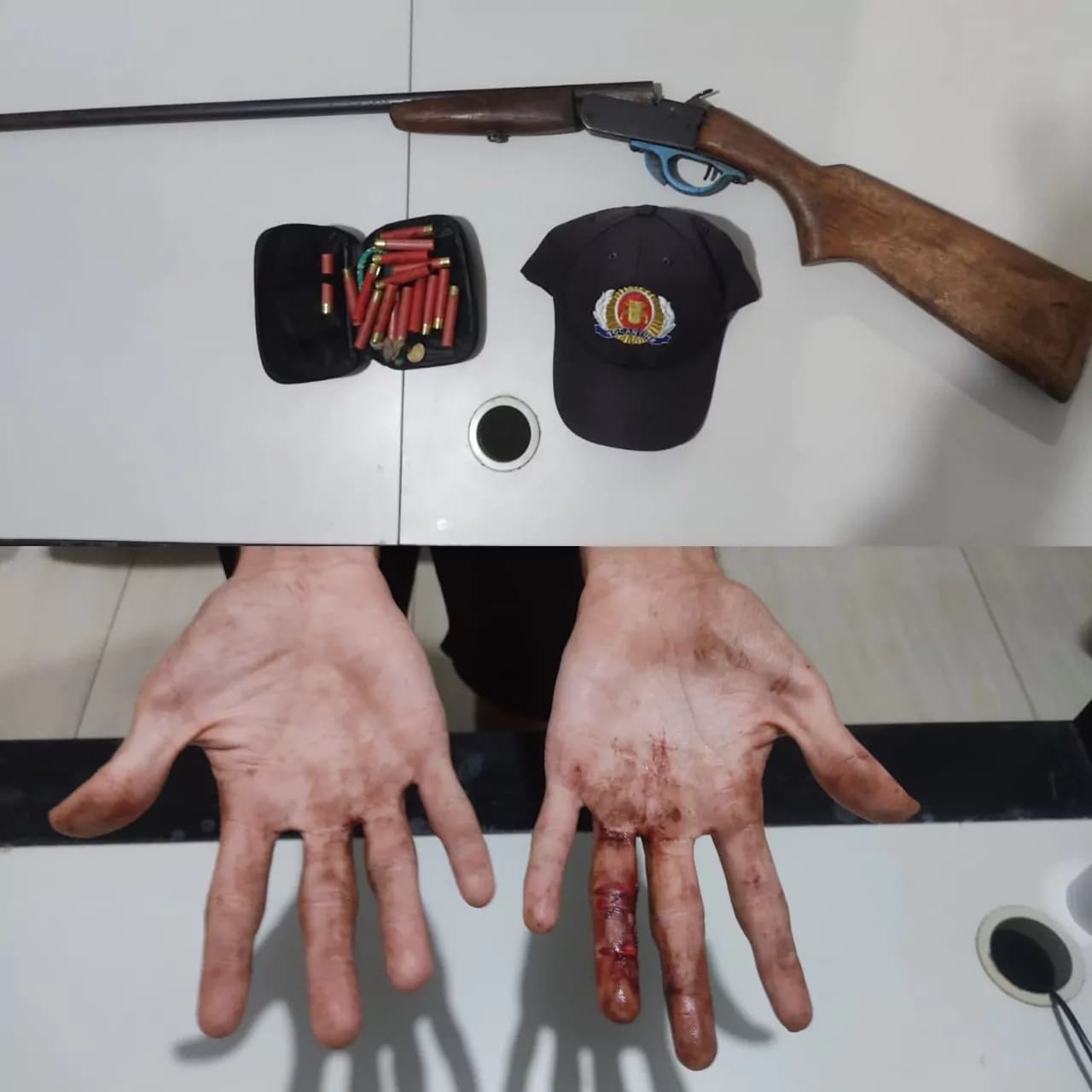 Pai é preso em flagrante após atirar no filho em Palmas