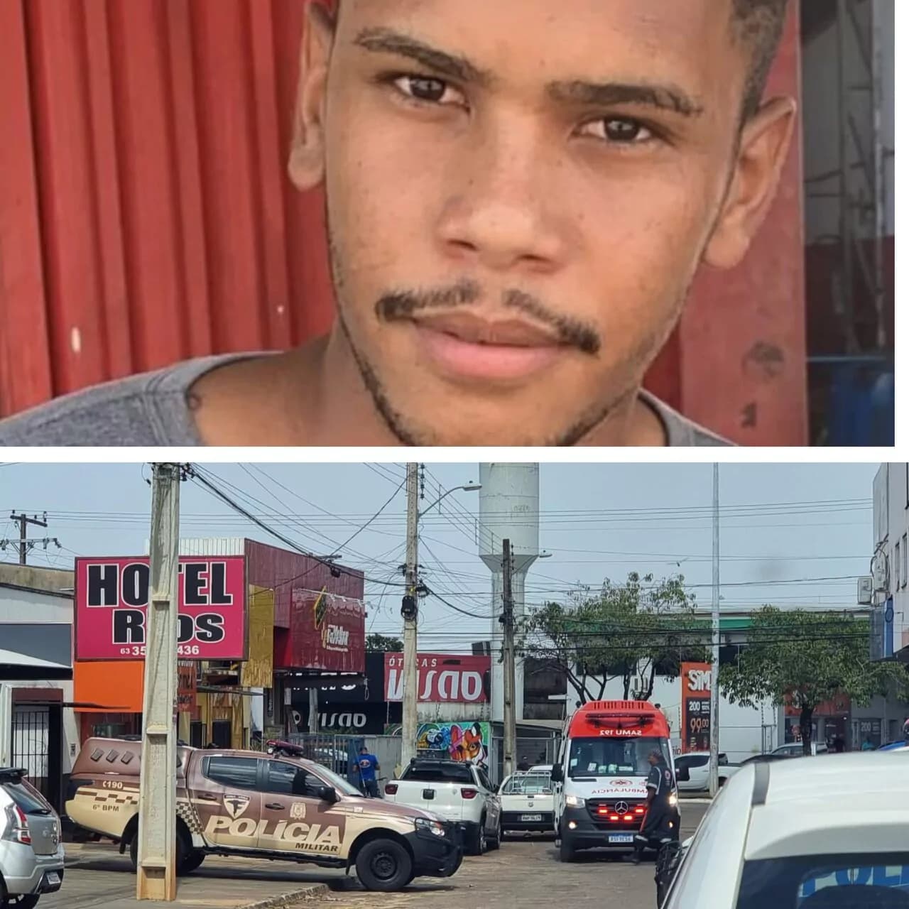 Suspeito de assalto em Palmas morre em troca de tiros com a Polícia Militar
