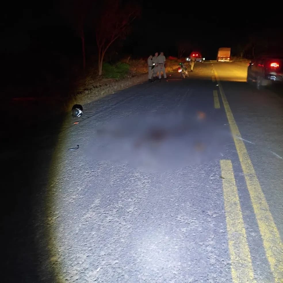 Motociclista atropela boi e morre em rodovia no norte do Tocantins