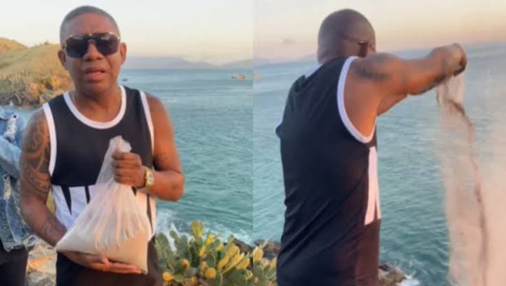 Cinzas de MC Marcinho são jogadas no mar