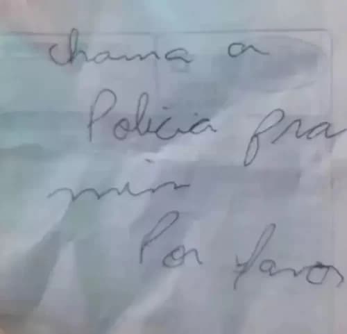 Em bilhete, mulher pede socorro em supermercado e é resgatada pela polícia