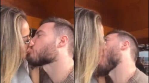 VÍDEO: Maíra Cardi e Thiago Nigro protagonizam beijo ‘quente’ e chamam atenção da web