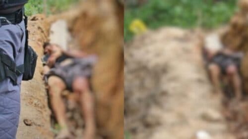 Corpo é encontrado em vala com sinais de tortura e marcas de tiros, em Manaus